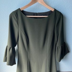 Antonio Melani Olive Green Dress